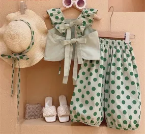 3pc Polka Pant Set
