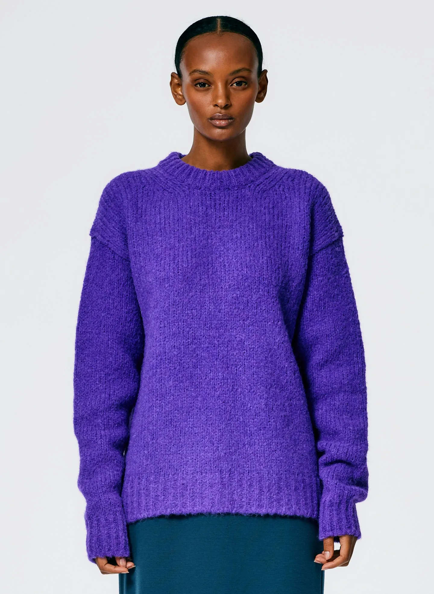 Airy Alpaca Crewneck Pullover