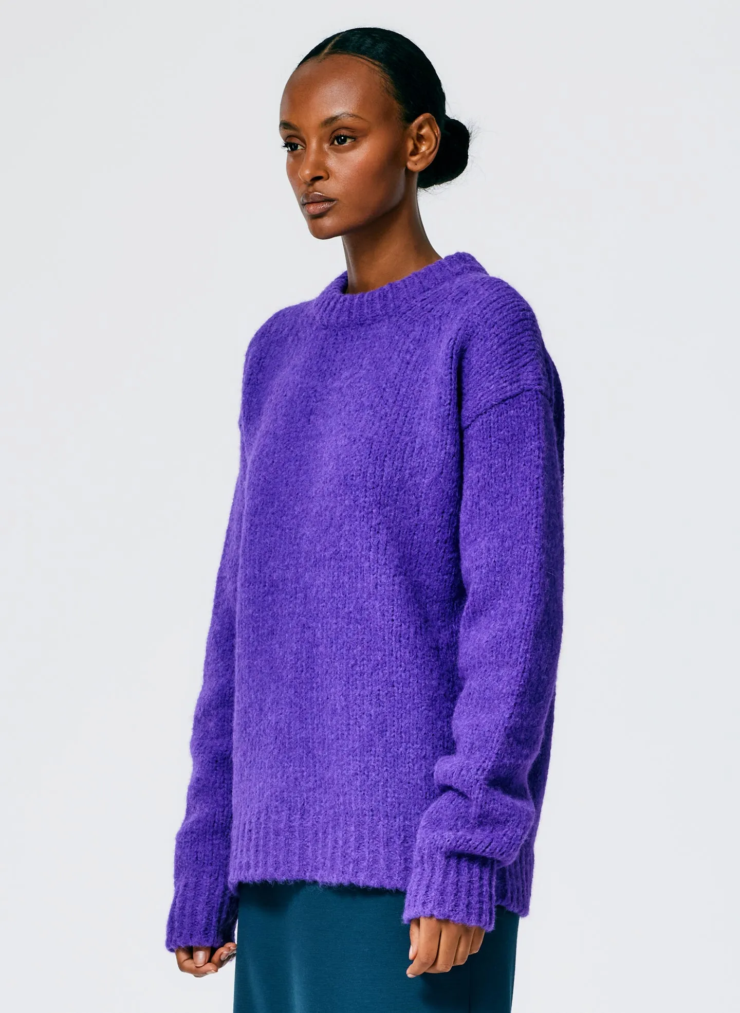 Airy Alpaca Crewneck Pullover