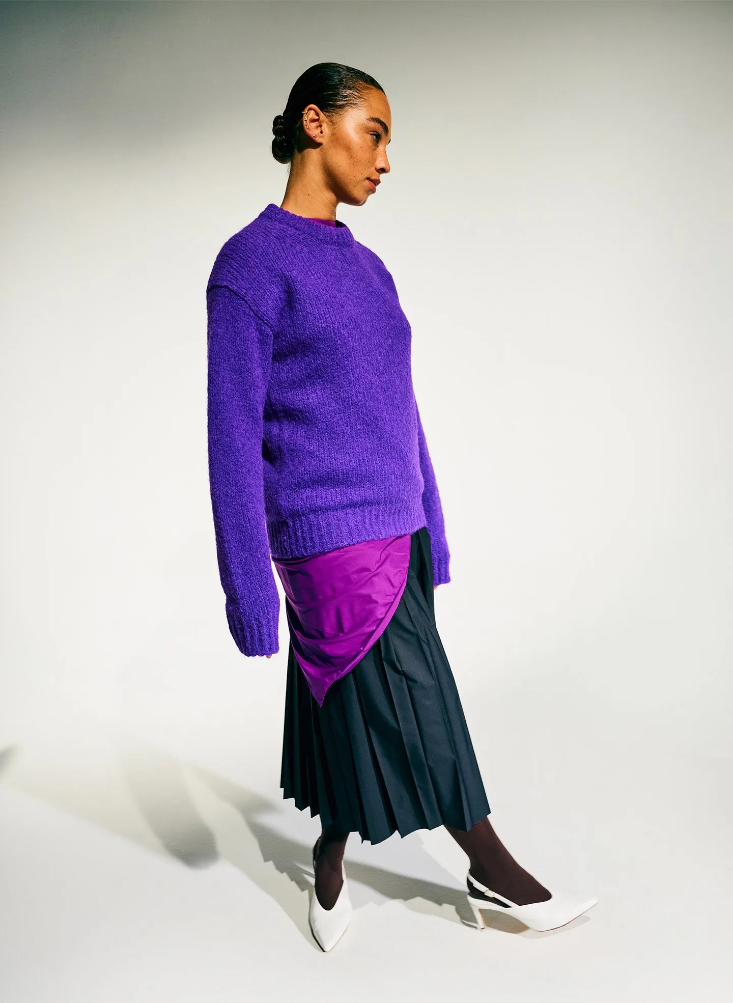 Airy Alpaca Crewneck Pullover