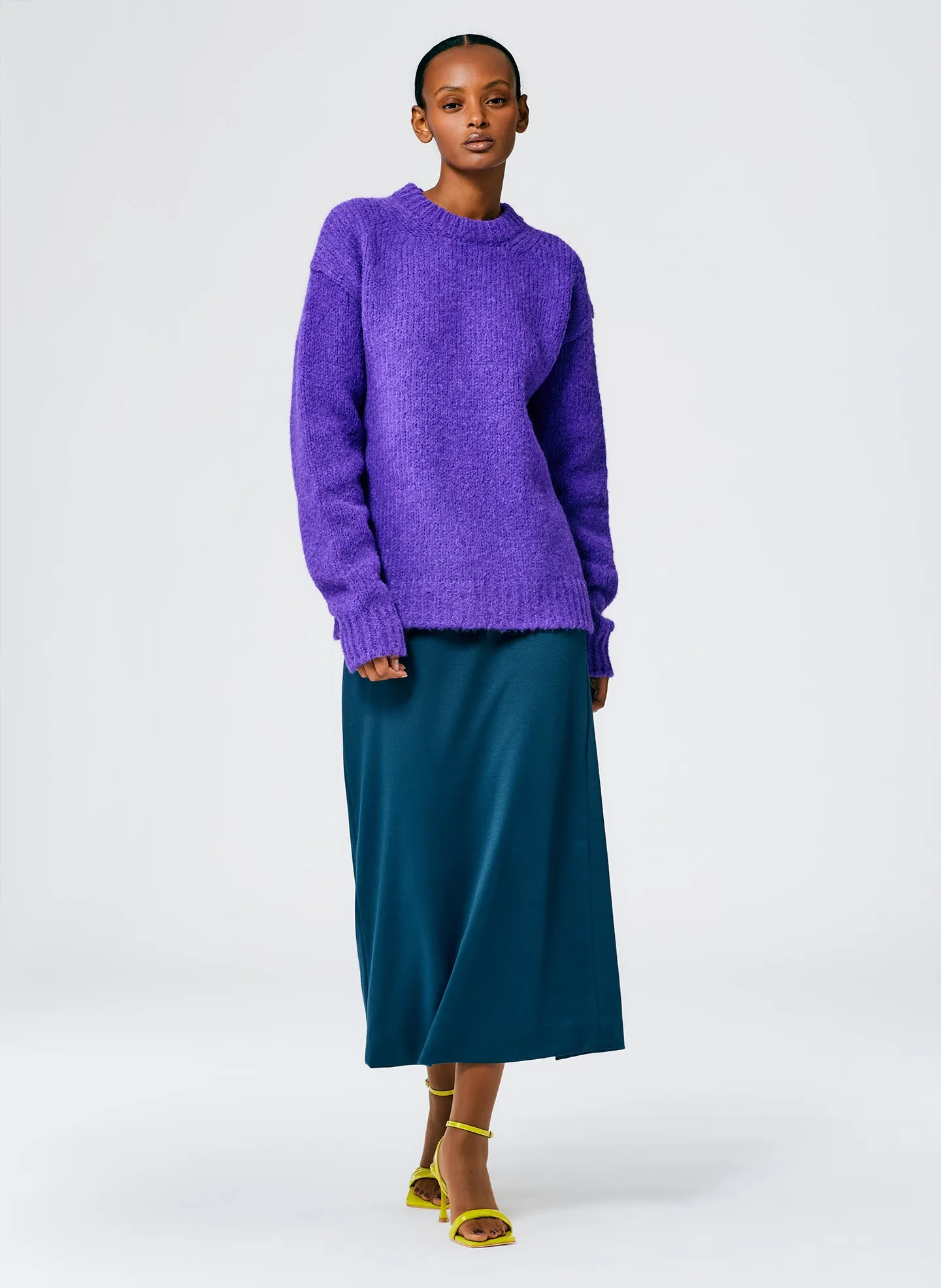Airy Alpaca Crewneck Pullover