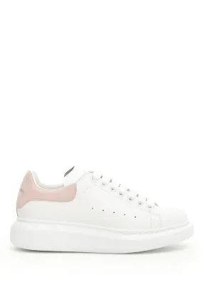 Alexander McQueen Oversized White Leather Sneakers – High-Fashion Footwear