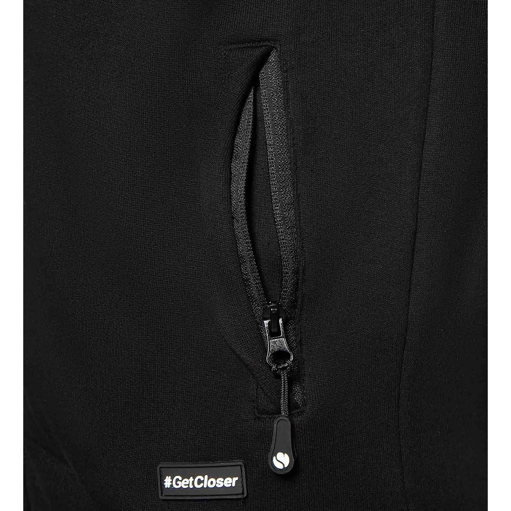 Alfa Romeo Racing F1 2023 Men's Team Full Zip Sweat Jacket - Black