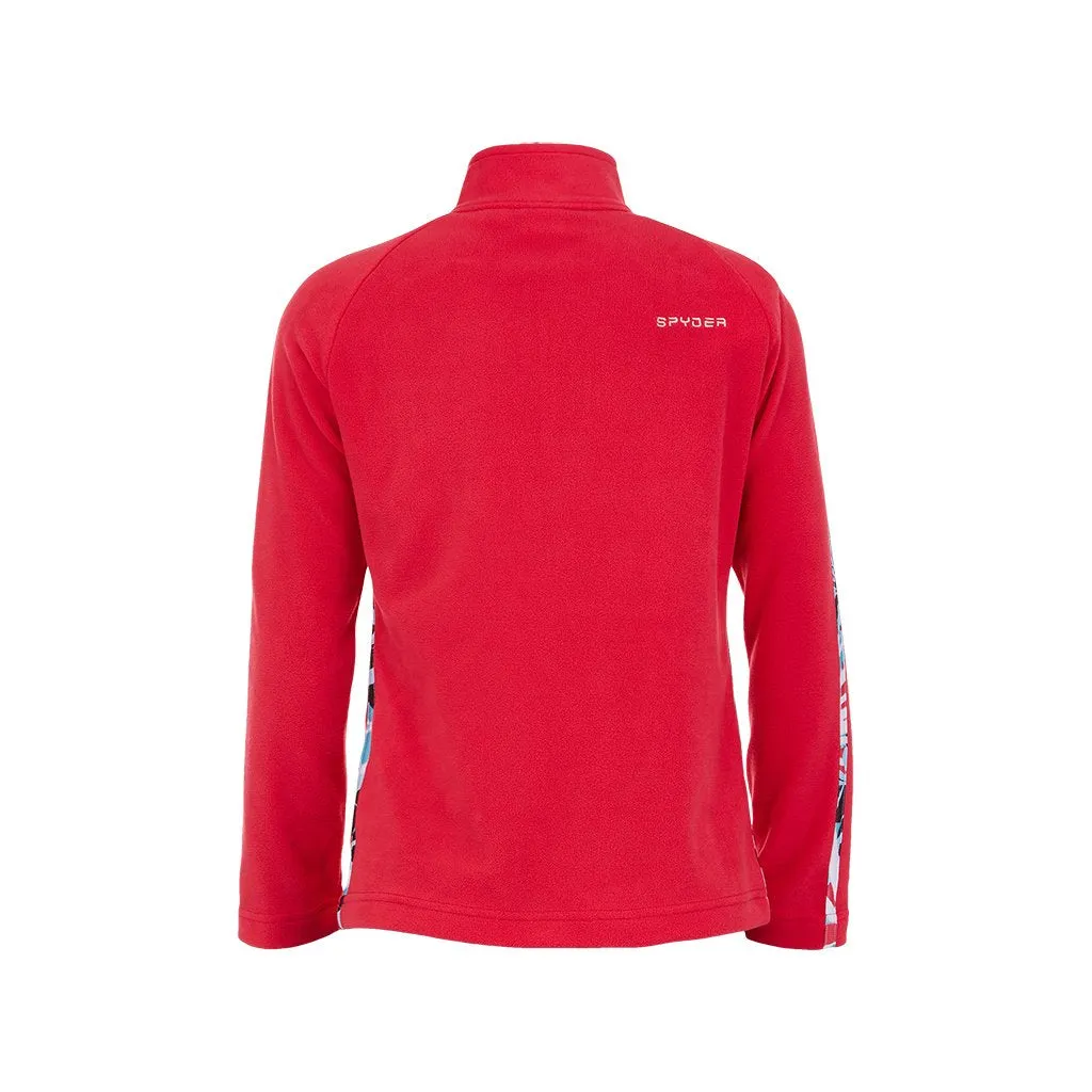 Big Girls Speed Fleece Half Zip - Cerise (2021)