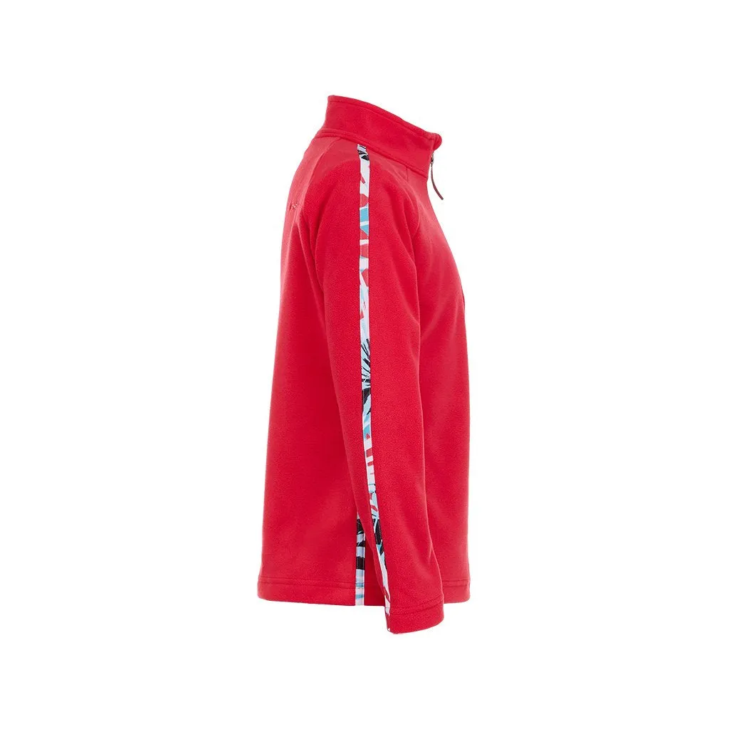Big Girls Speed Fleece Half Zip - Cerise (2021)