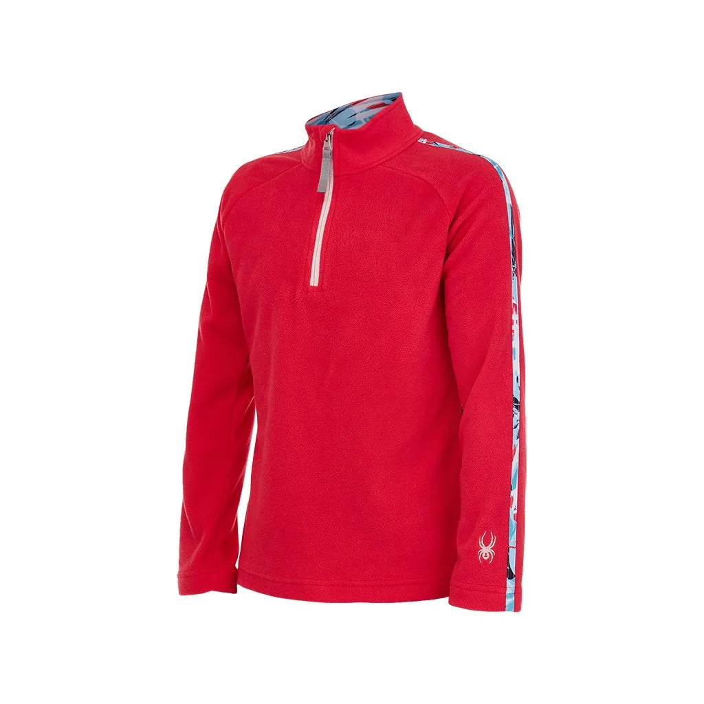 Big Girls Speed Fleece Half Zip - Cerise (2021)