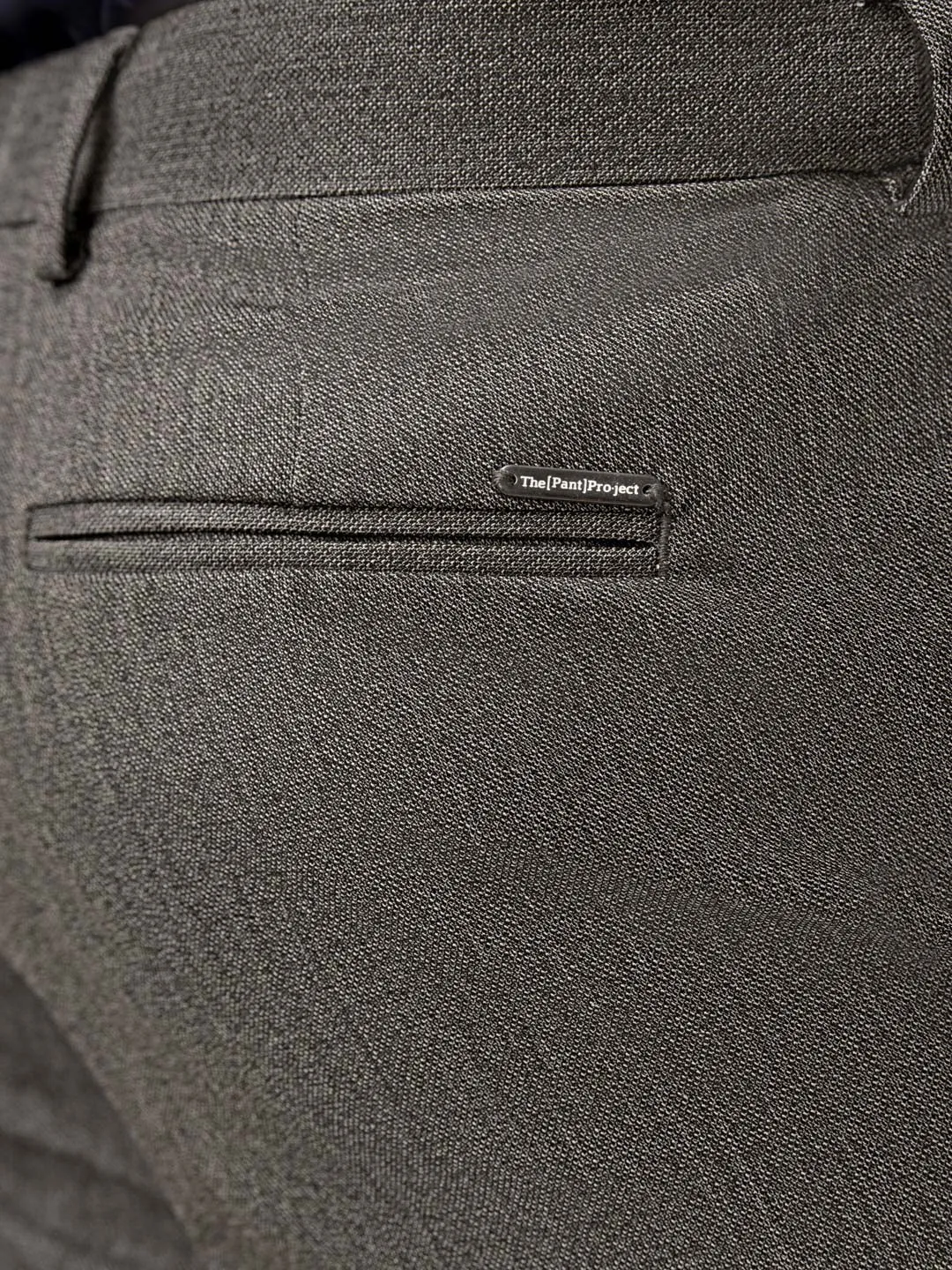 Black & White Textured All Weather Stretch Pants