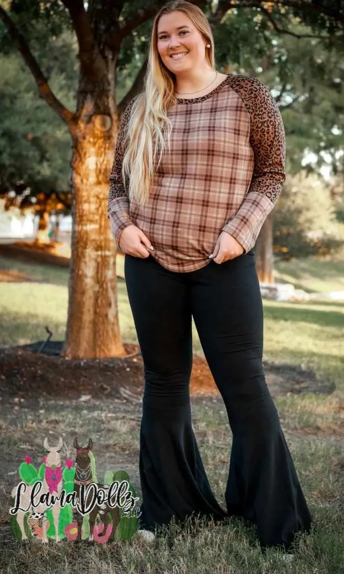 Black Flare Pants