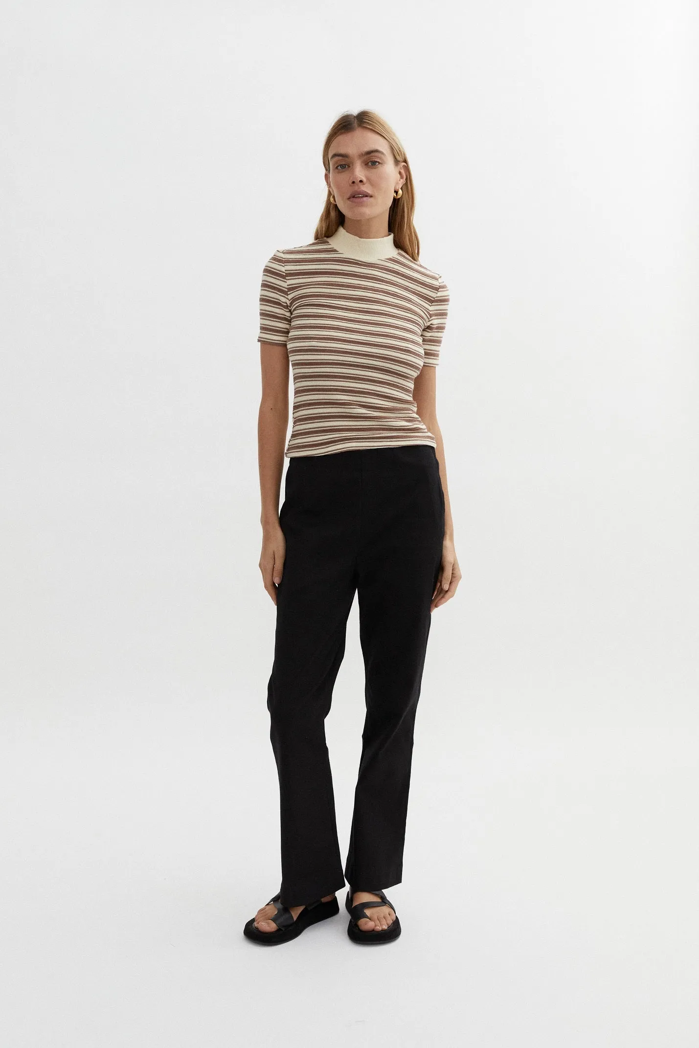 BLANCA Womens Demi Shirt Brown