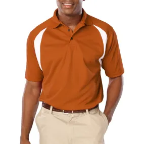 Blue Generation Men's Raglan Wicking Polo