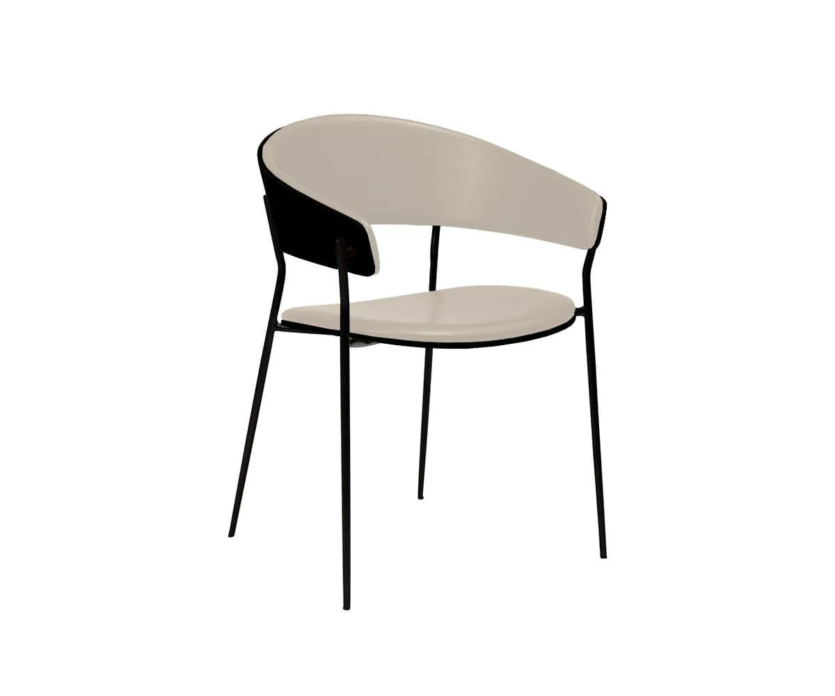 Crib Leather Dining Chair