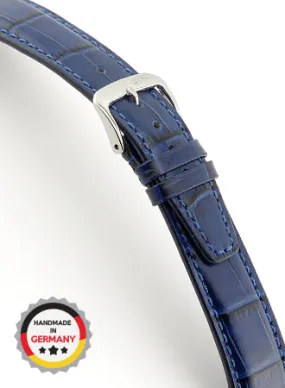 Dallas - Navy - Alligator Grained