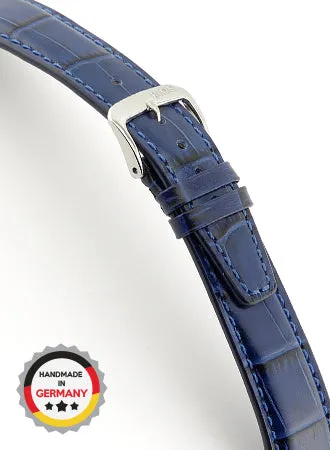 Dallas - Navy - Alligator Grained
