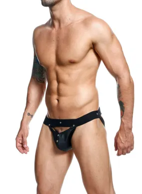 DNGEON Peekaboo Jock BLACK