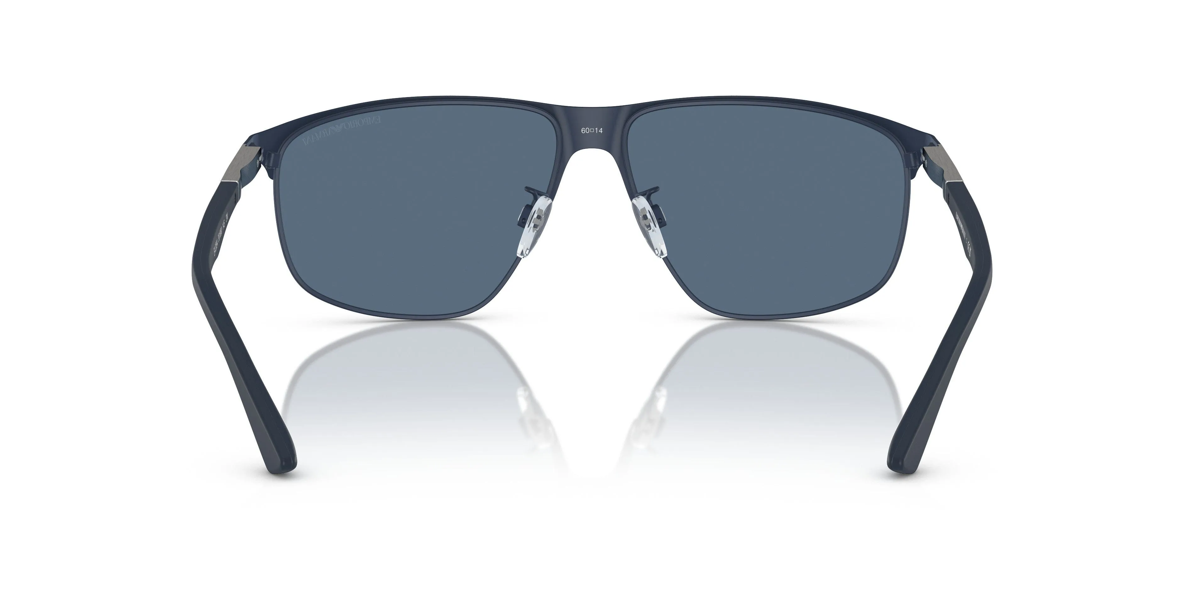 Emporio Armani 0EA2094 301880 Matte blue Rectangular Sunglasses