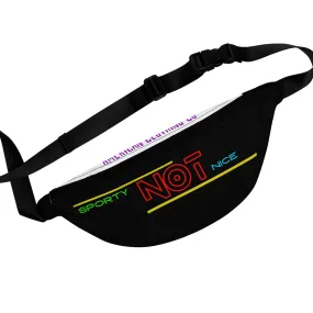 Fanny Pack ( Sporty Not Nice Black)