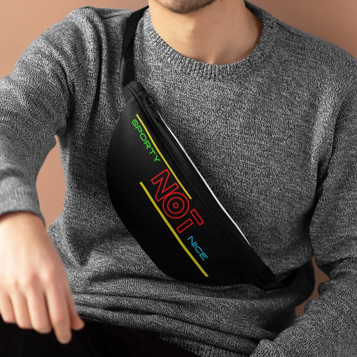 Fanny Pack ( Sporty Not Nice Black)
