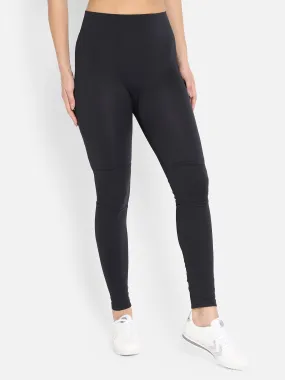 Heroine Seamless Women Polyester Black Tight