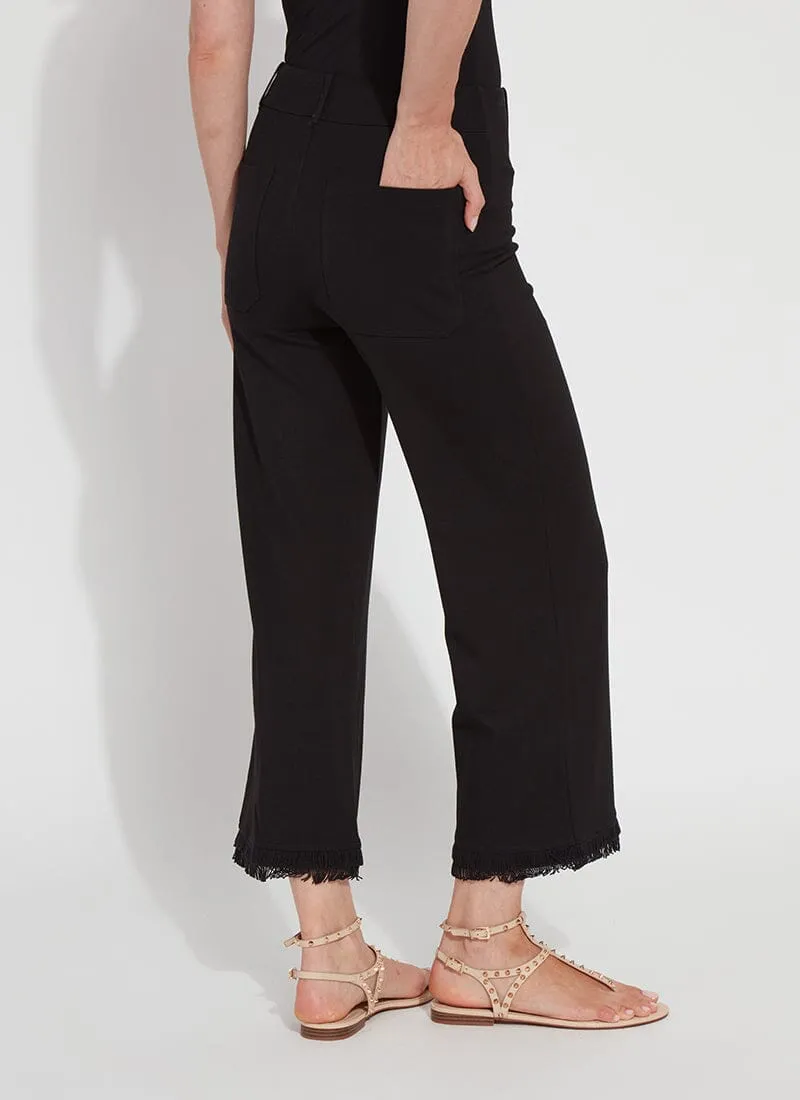 Juliet Fringe Cropped Pant (24" Inseam)