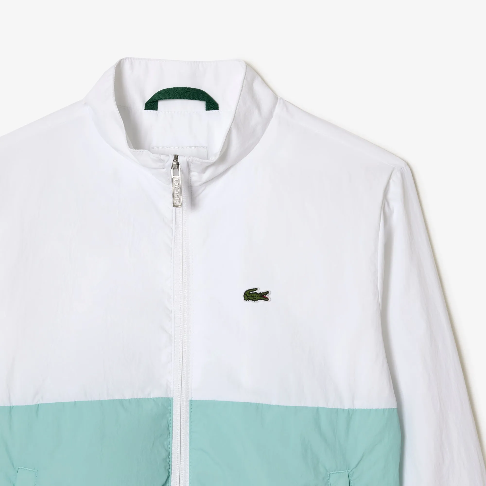 Kids' Lacoste High Neck Colour-Block Jacket