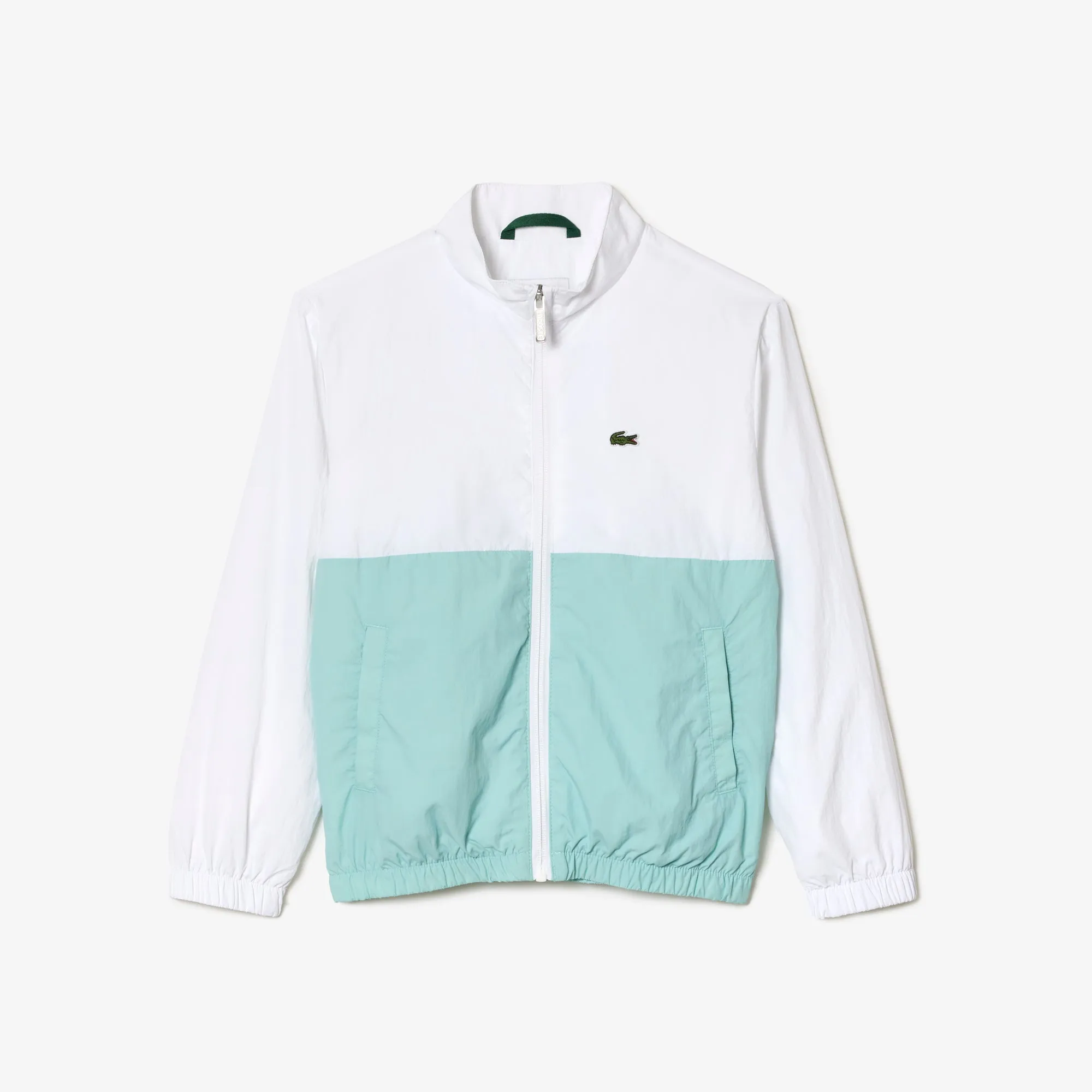 Kids' Lacoste High Neck Colour-Block Jacket