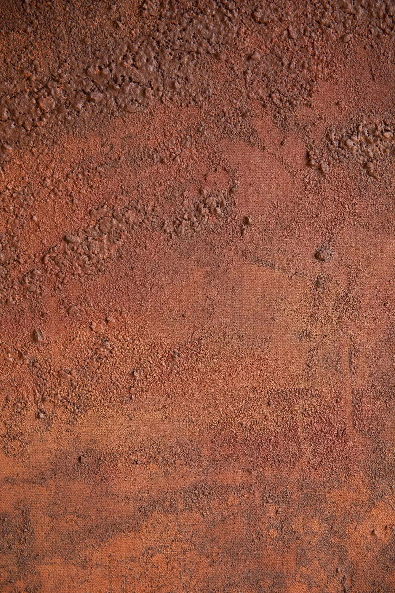 Kilimanjaro #0629 Sandstone Study Hand Painted Flatlay Surface