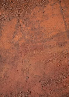 Kilimanjaro #0629 Sandstone Study Hand Painted Flatlay Surface