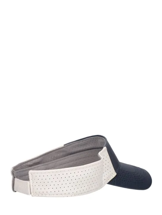 L&#x27;etoile Sport   Perforated leather visor 