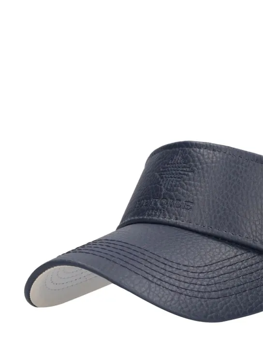 L&#x27;etoile Sport   Perforated leather visor 