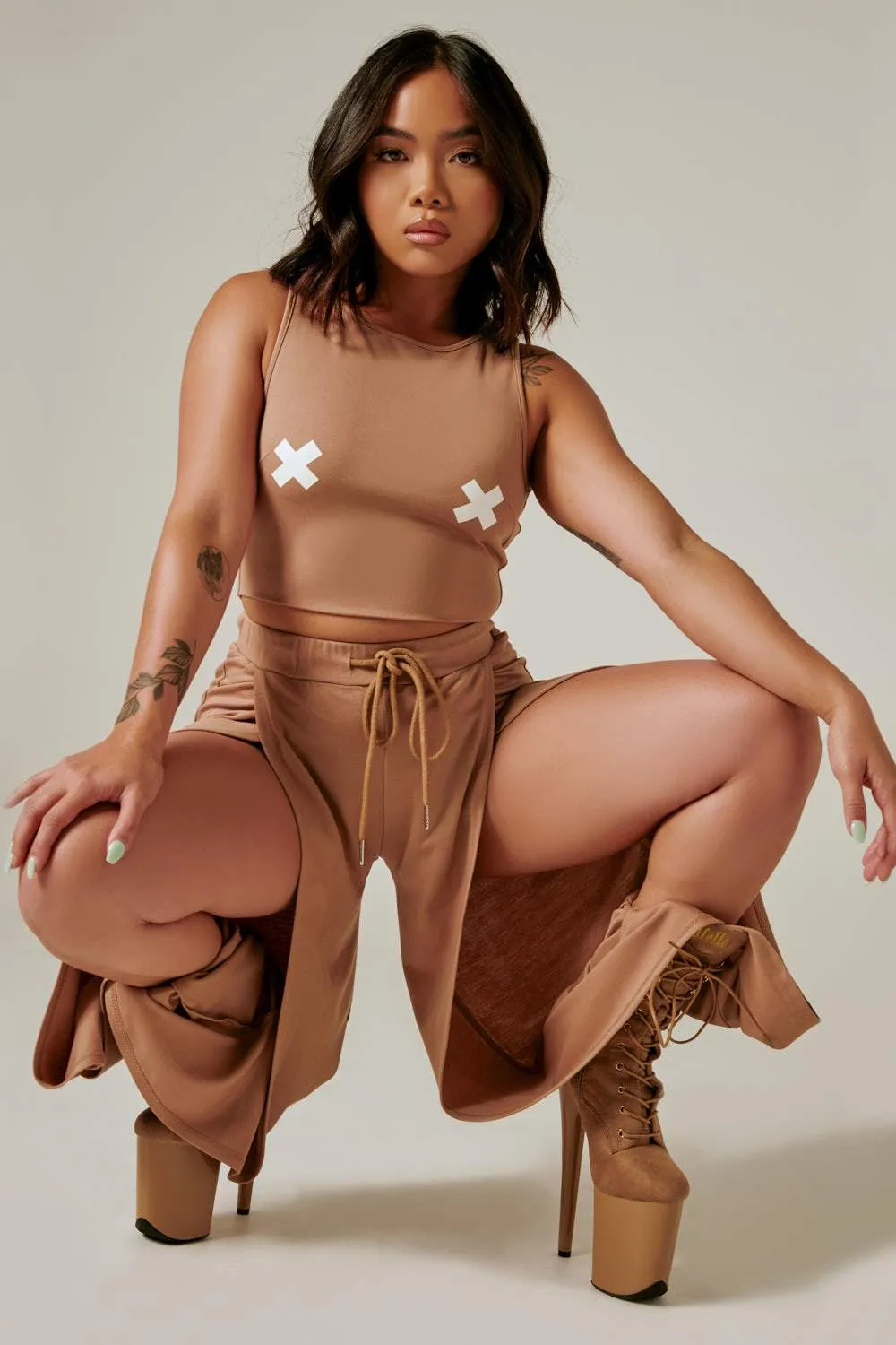 Make Moves Pants- Sand