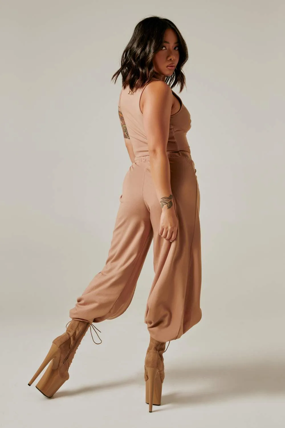 Make Moves Pants- Sand