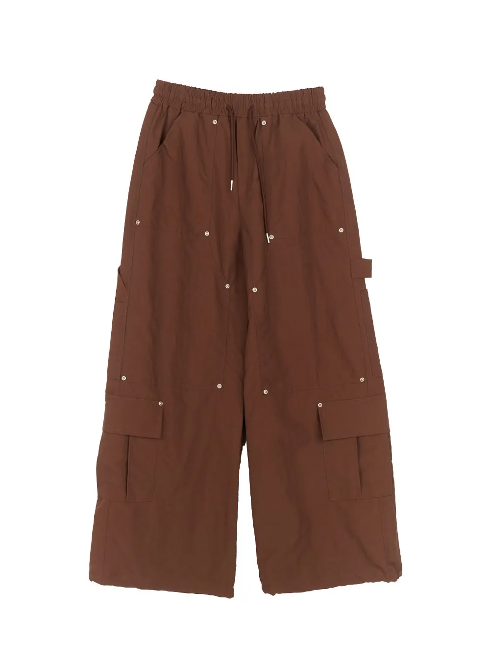Men's Nylon Wide-Fit Cargo Pants IM517
