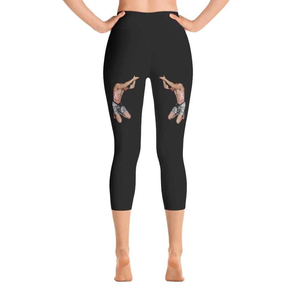 Our best viral leggings black awesome goddess white letters