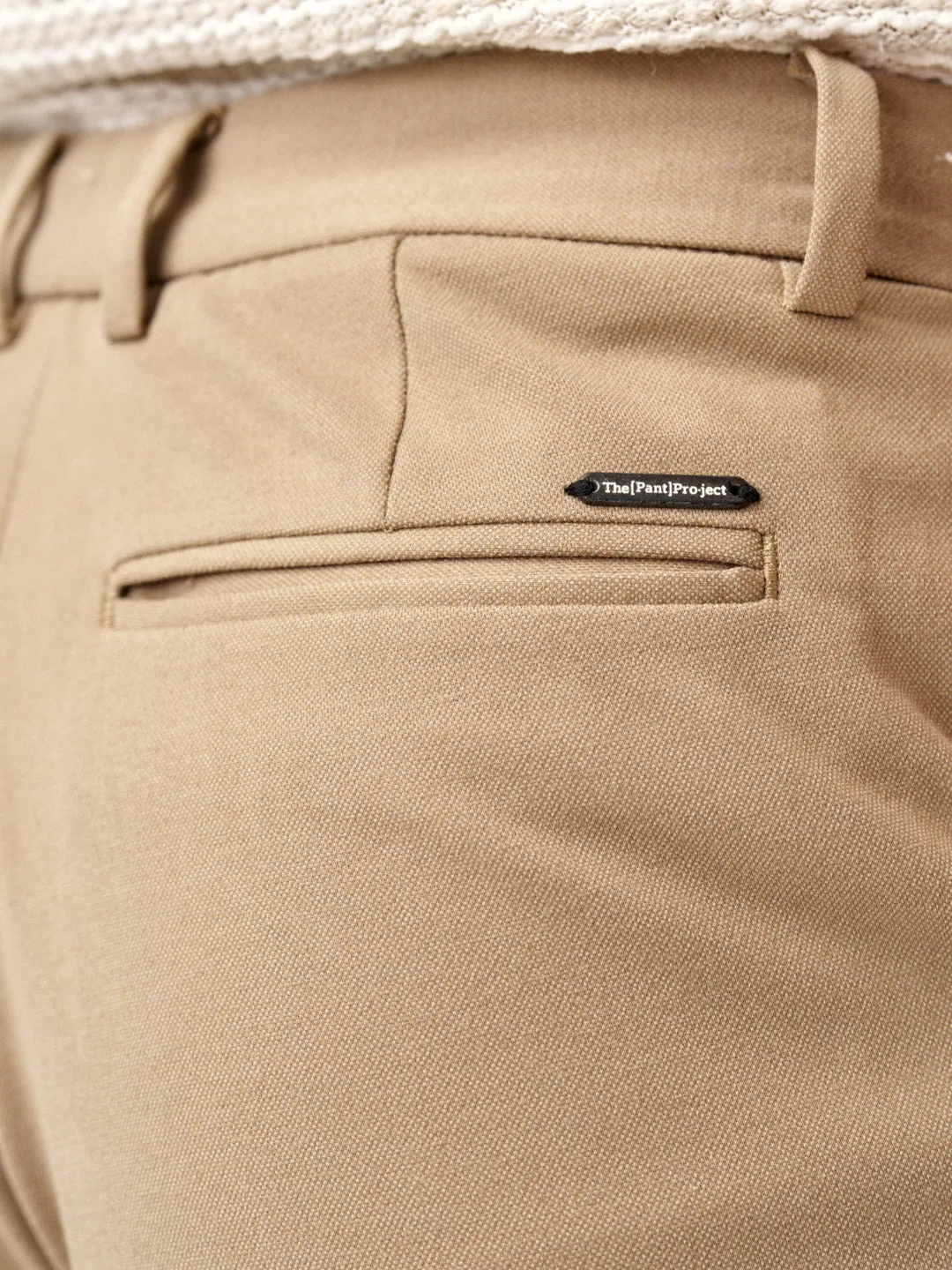 Peanut Brown Power-Stretch Pants