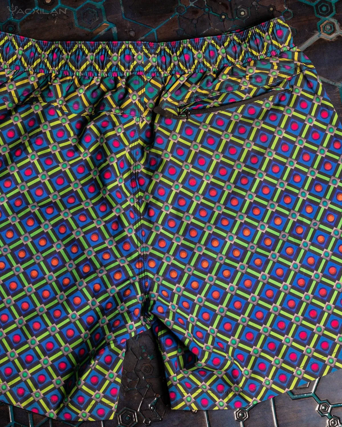 Pool Short Men / Recycled Polyester - STRAWBERRY FIELDS