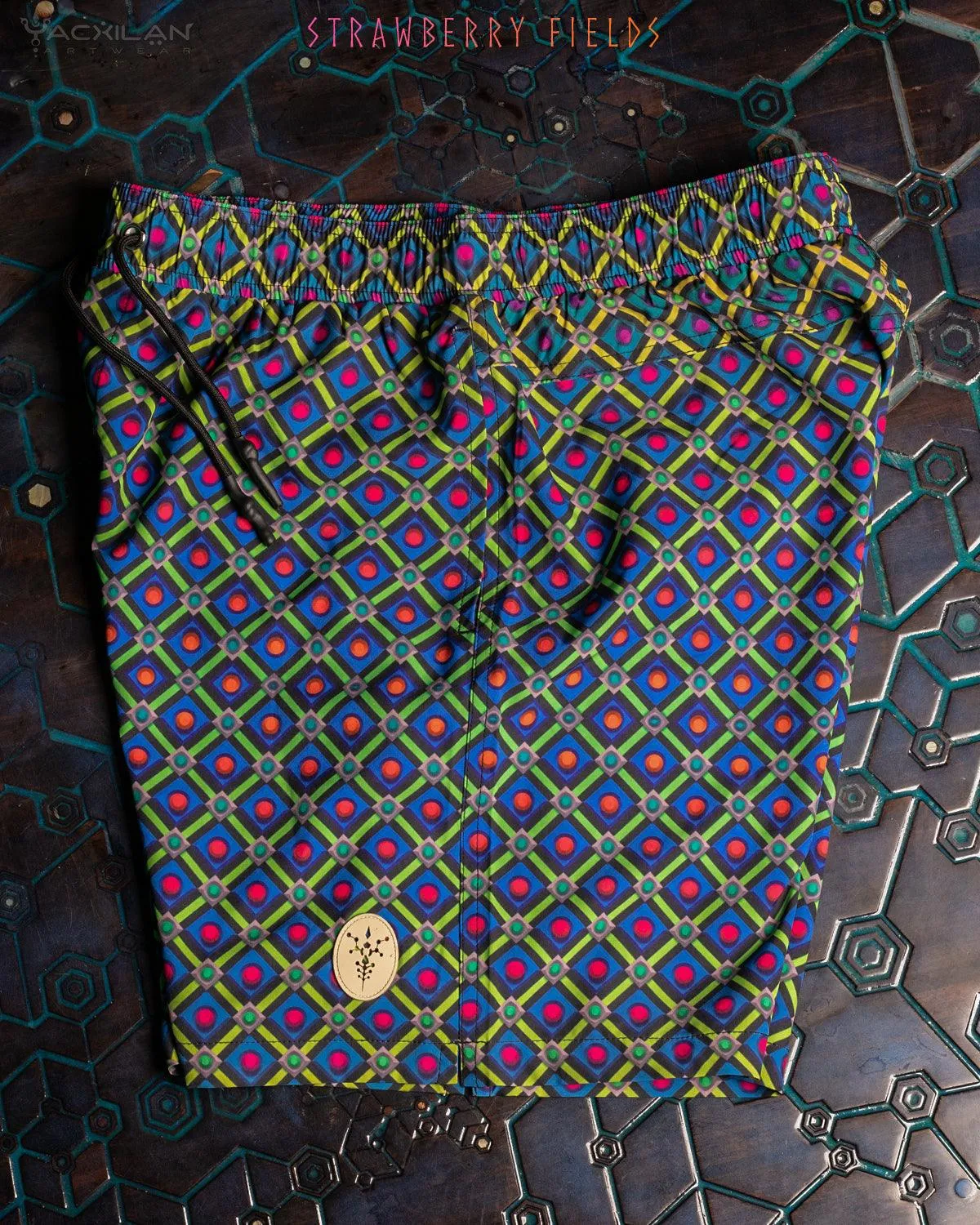Pool Short Men / Recycled Polyester - STRAWBERRY FIELDS