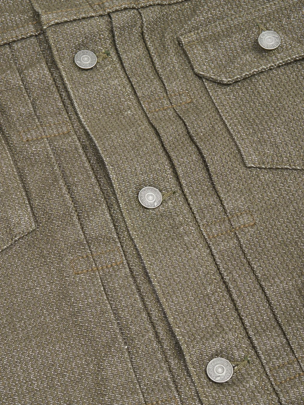 Pure Blue Japan 6117-OLV Sashiko Type II Jacket Olive