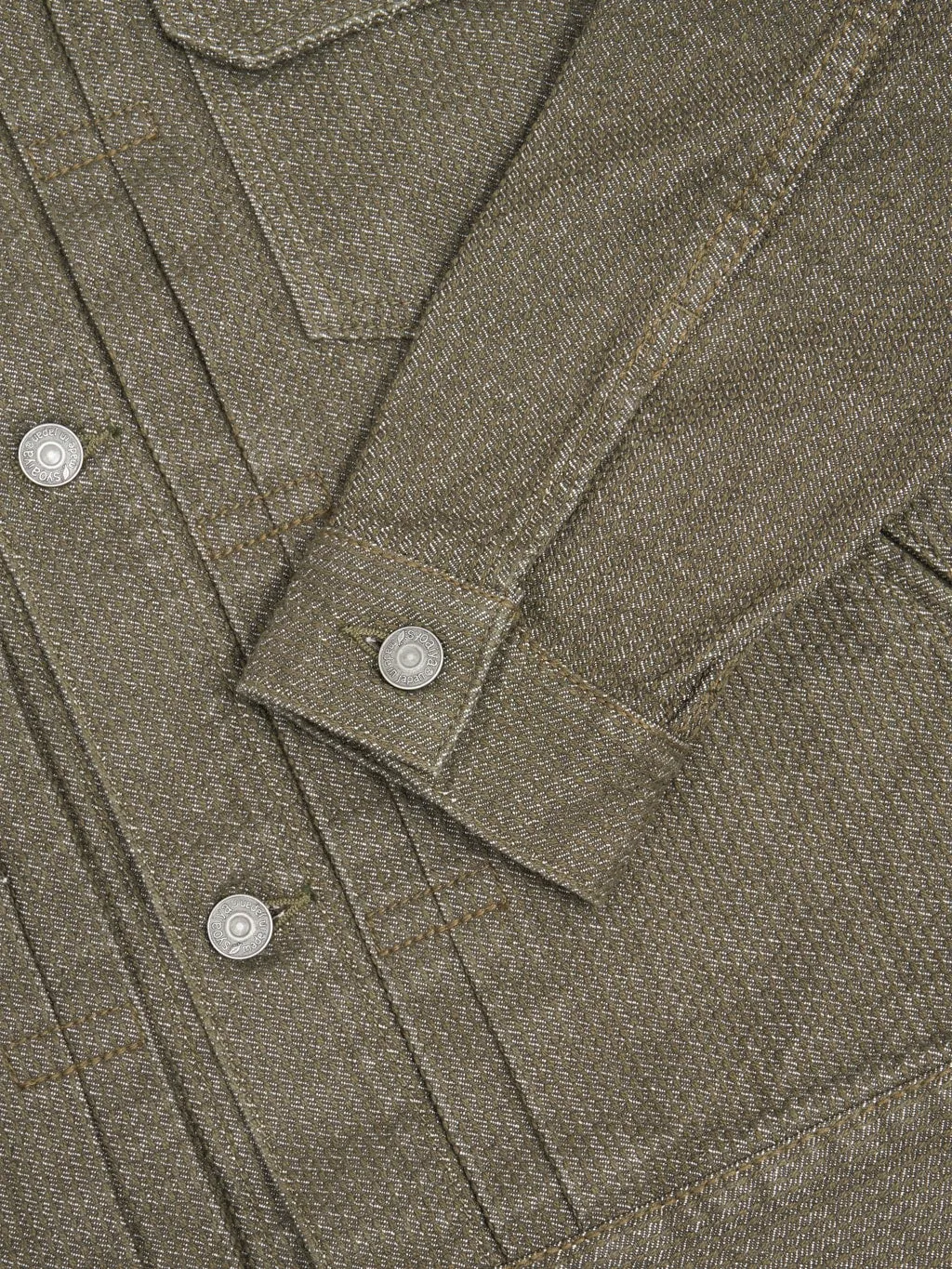 Pure Blue Japan 6117-OLV Sashiko Type II Jacket Olive