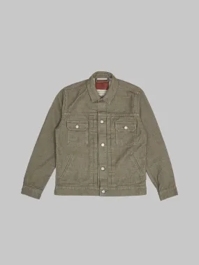 Pure Blue Japan 6117-OLV Sashiko Type II Jacket Olive
