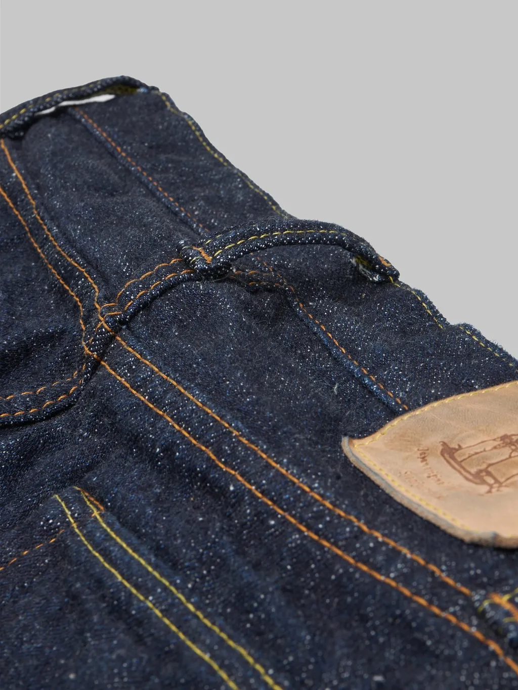 Pure Blue Japan SLB-003 "Slub Denim" 16.5oz Regular Straight Jeans
