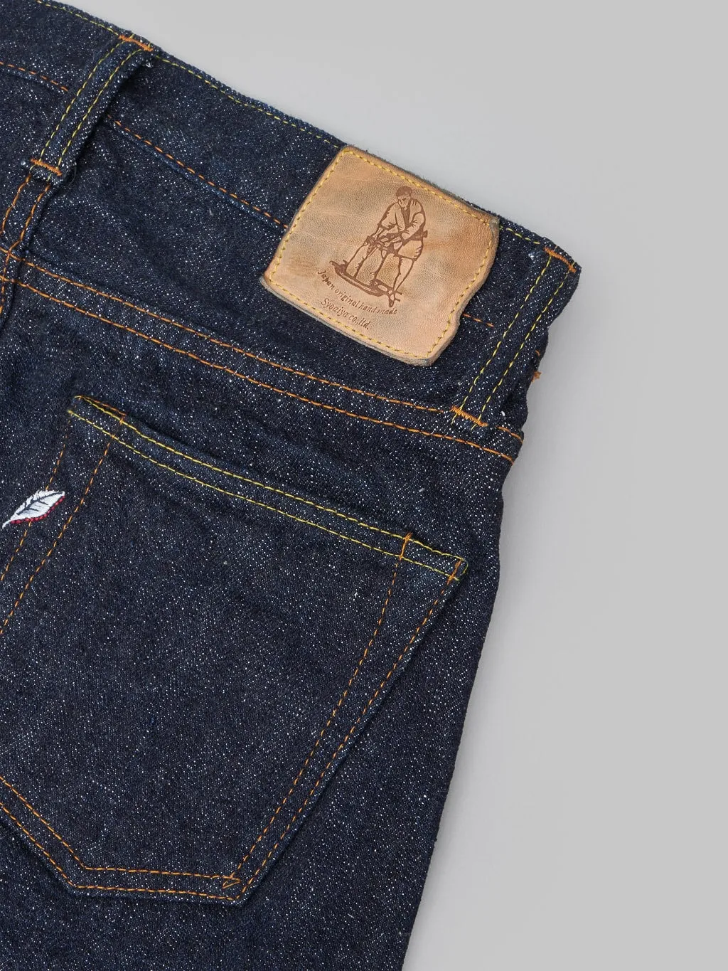 Pure Blue Japan SLB-003 "Slub Denim" 16.5oz Regular Straight Jeans
