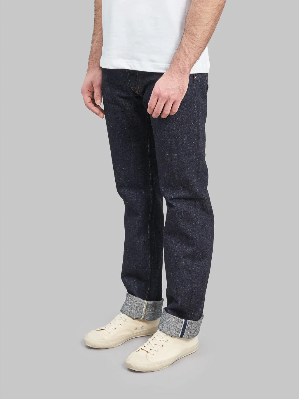 Pure Blue Japan SLB-003 "Slub Denim" 16.5oz Regular Straight Jeans