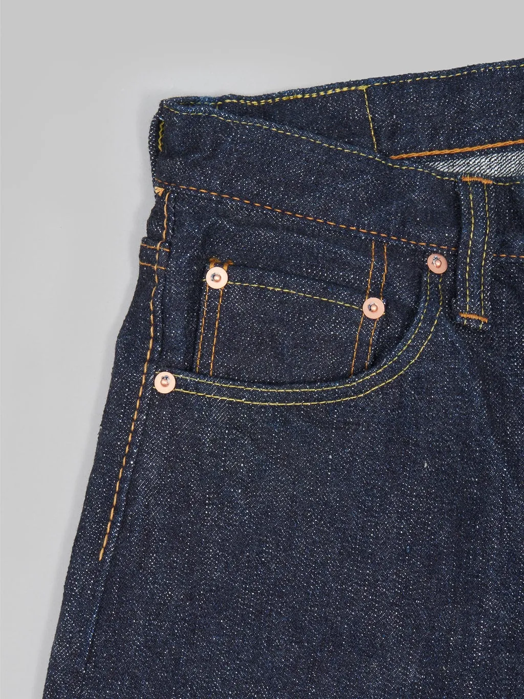 Pure Blue Japan SLB-003 "Slub Denim" 16.5oz Regular Straight Jeans