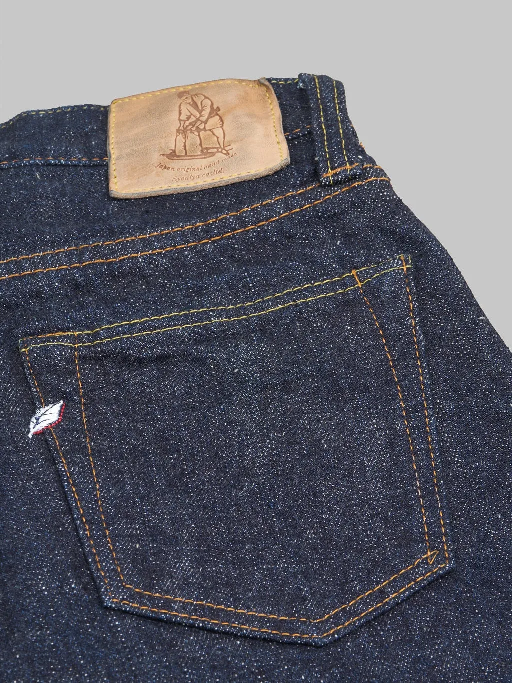 Pure Blue Japan SLB-003 "Slub Denim" 16.5oz Regular Straight Jeans