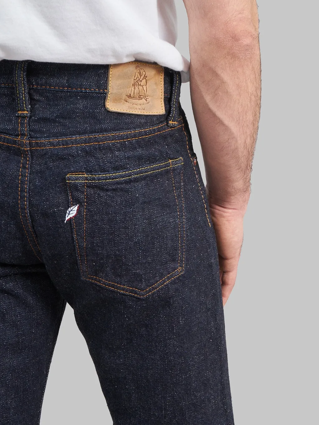 Pure Blue Japan SLB-003 "Slub Denim" 16.5oz Regular Straight Jeans