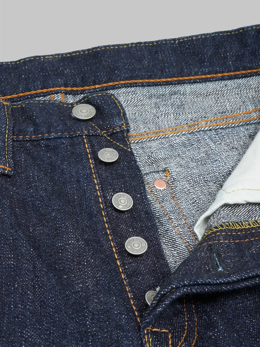 Pure Blue Japan SLB-003 "Slub Denim" 16.5oz Regular Straight Jeans
