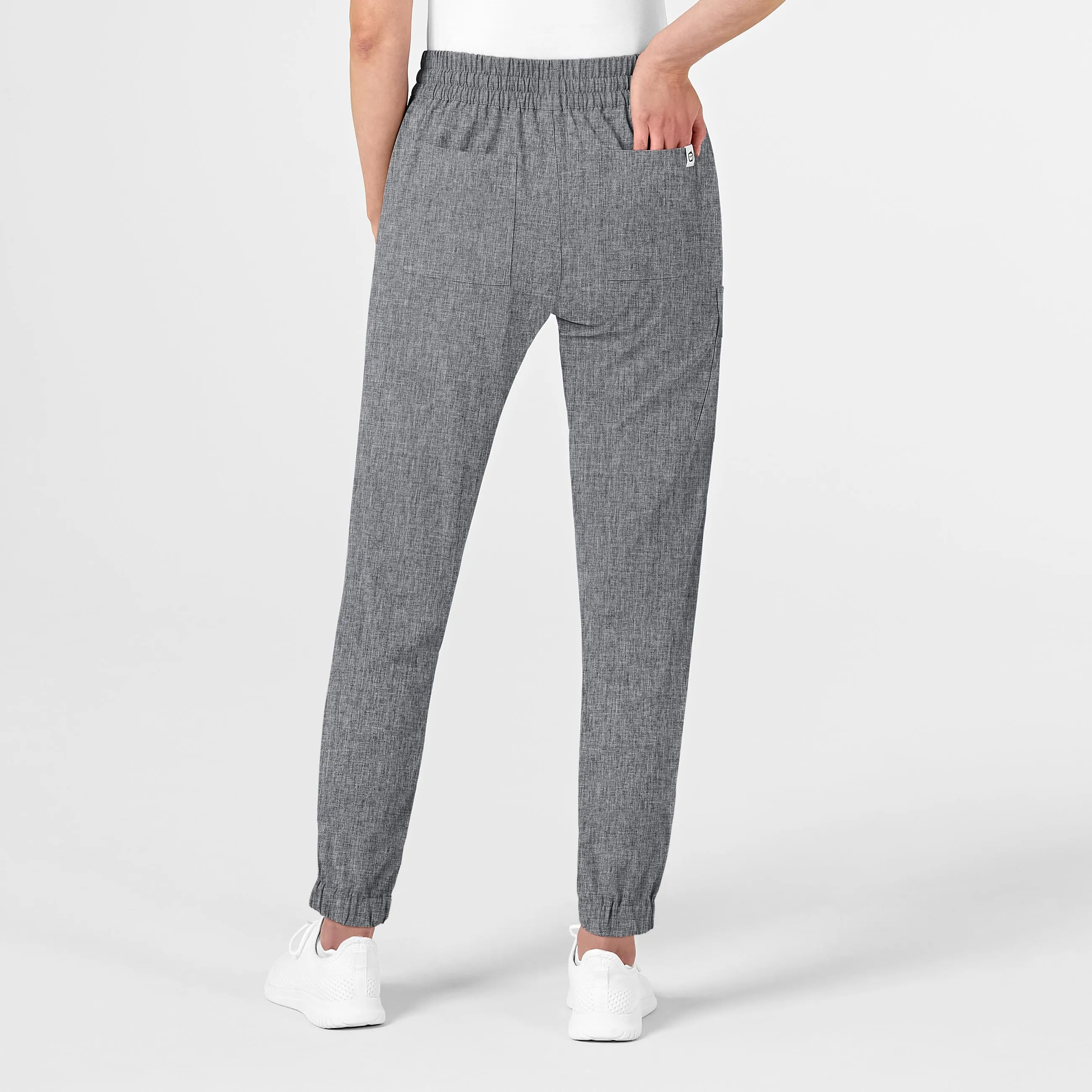 RENEW Women's Jogger Scrub Pant - Grey Heather