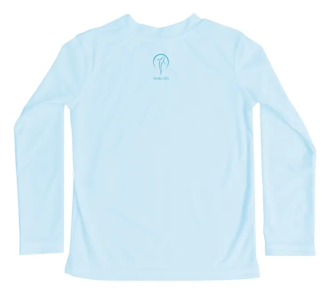 Sea Turtle Swim Shirt (Toddler - Arctic Blue)