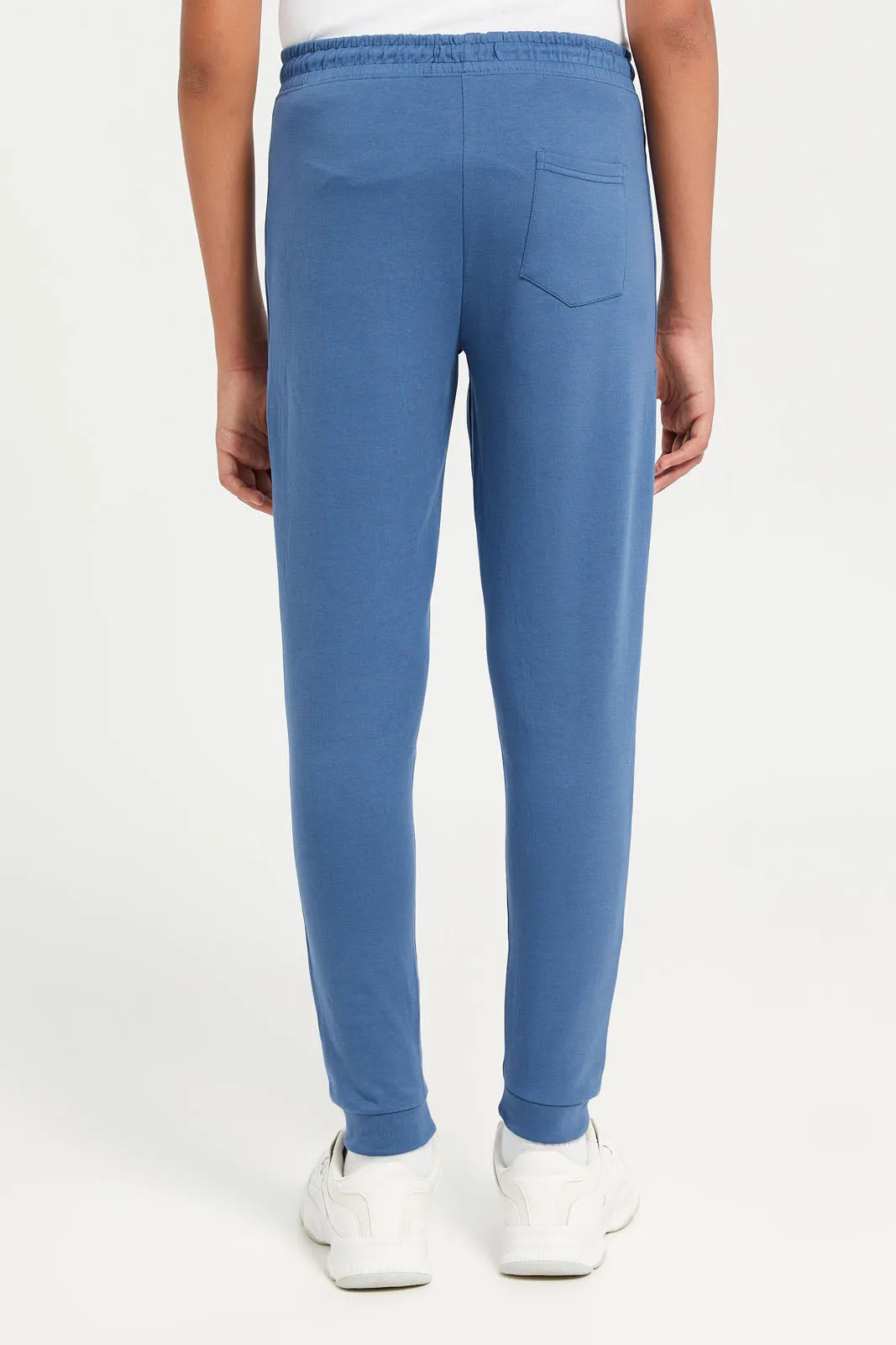Senior Boys Blue Active Pants