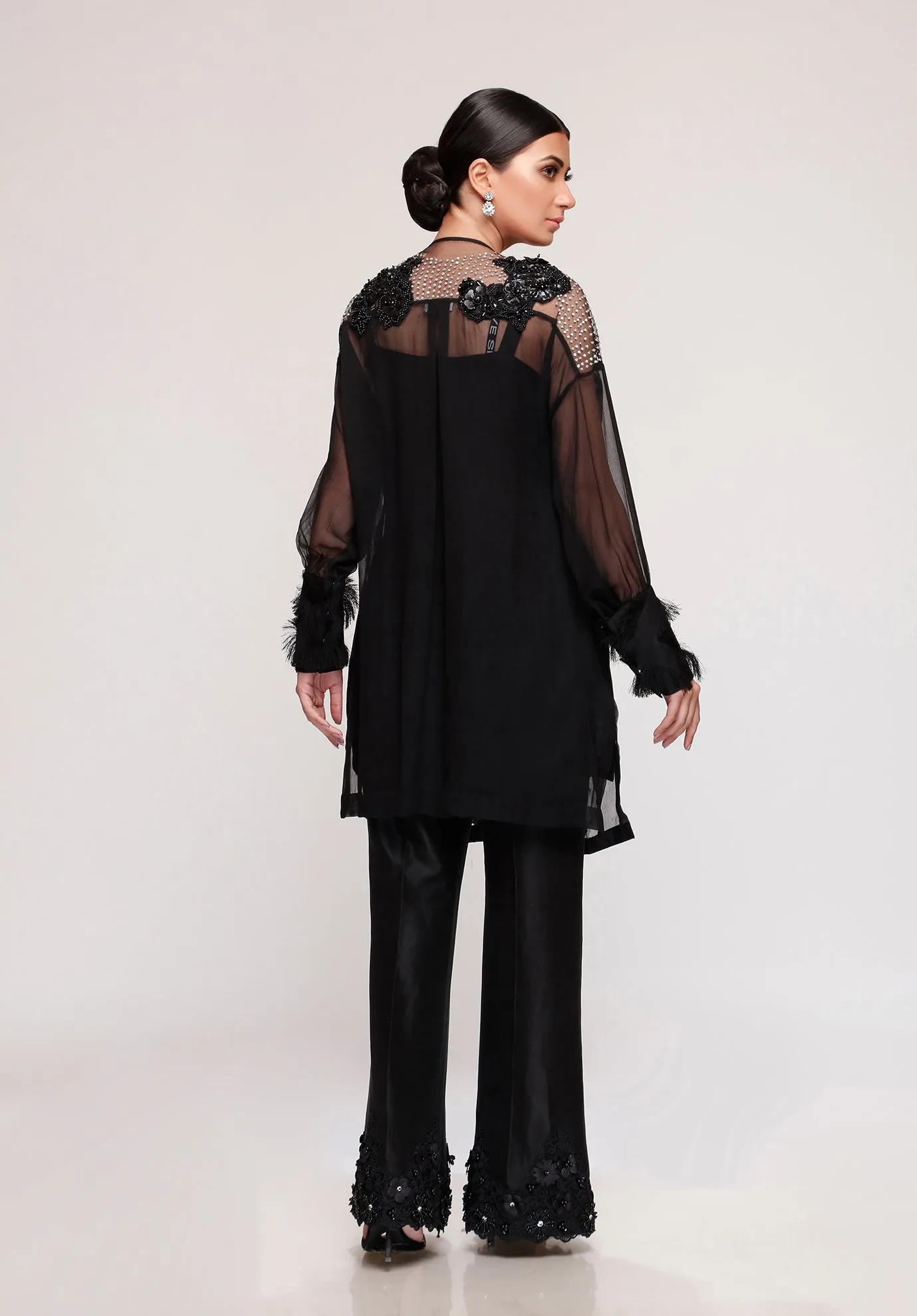 (SKU-1166)-2 PIECE ATTIRE-SHIRT SLIP